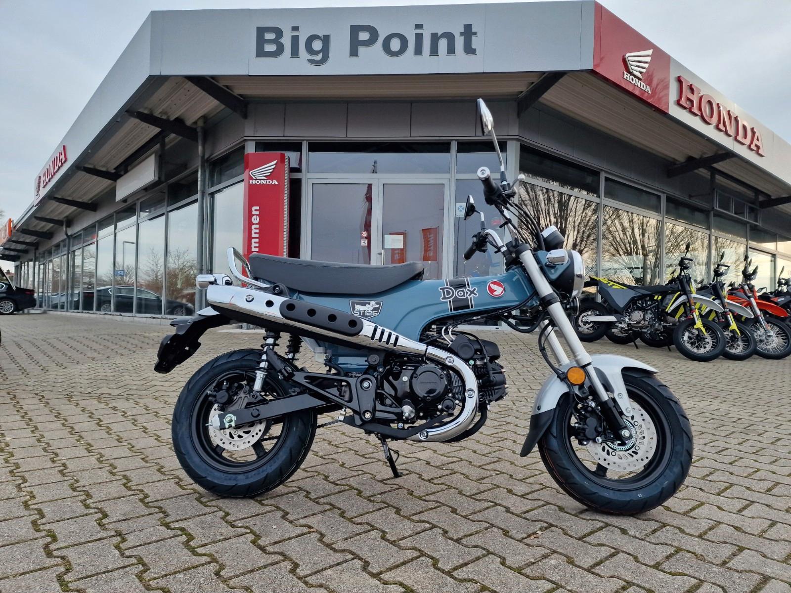 Honda DAX 125 in ROT und BLAU vor ORT! Tageszulassung