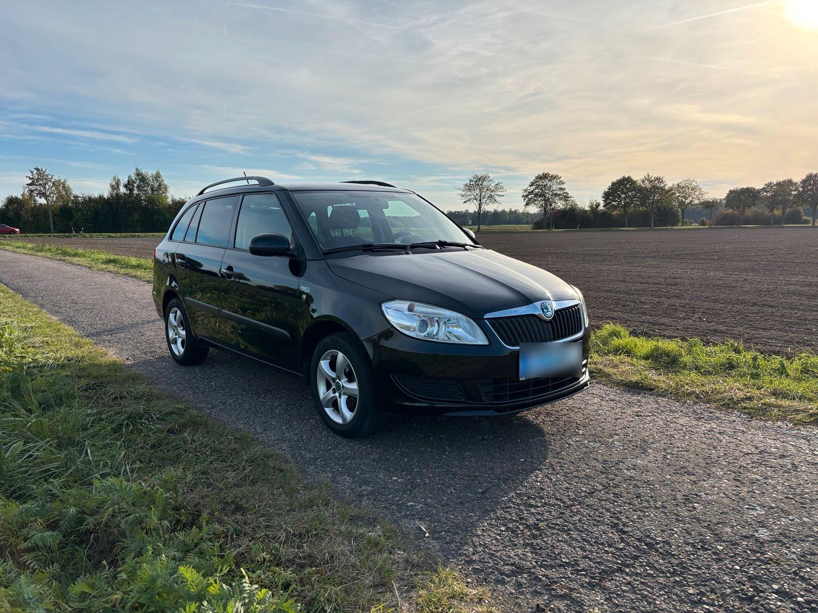 Skoda Fabia 2012 — rear view
