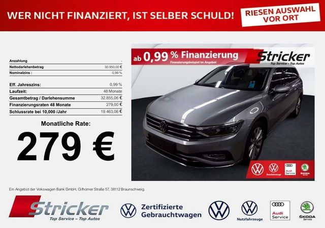 Volkswagen Passat Variant Elegance 2.0TDI DSG 279,-ohne Anz