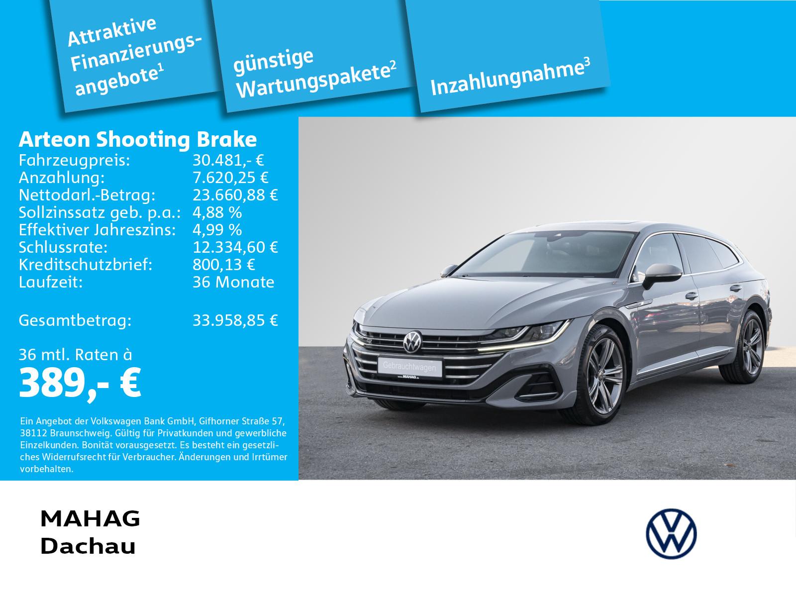 Volkswagen Arteon Shooting Brake 2.0 TSI R-Line NaviPro LED