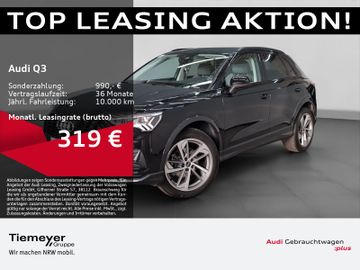 Audi Leasingangebot: Audi Q3 35 TFSI ADVANCED LEDER MATRIX AHK ASSIST