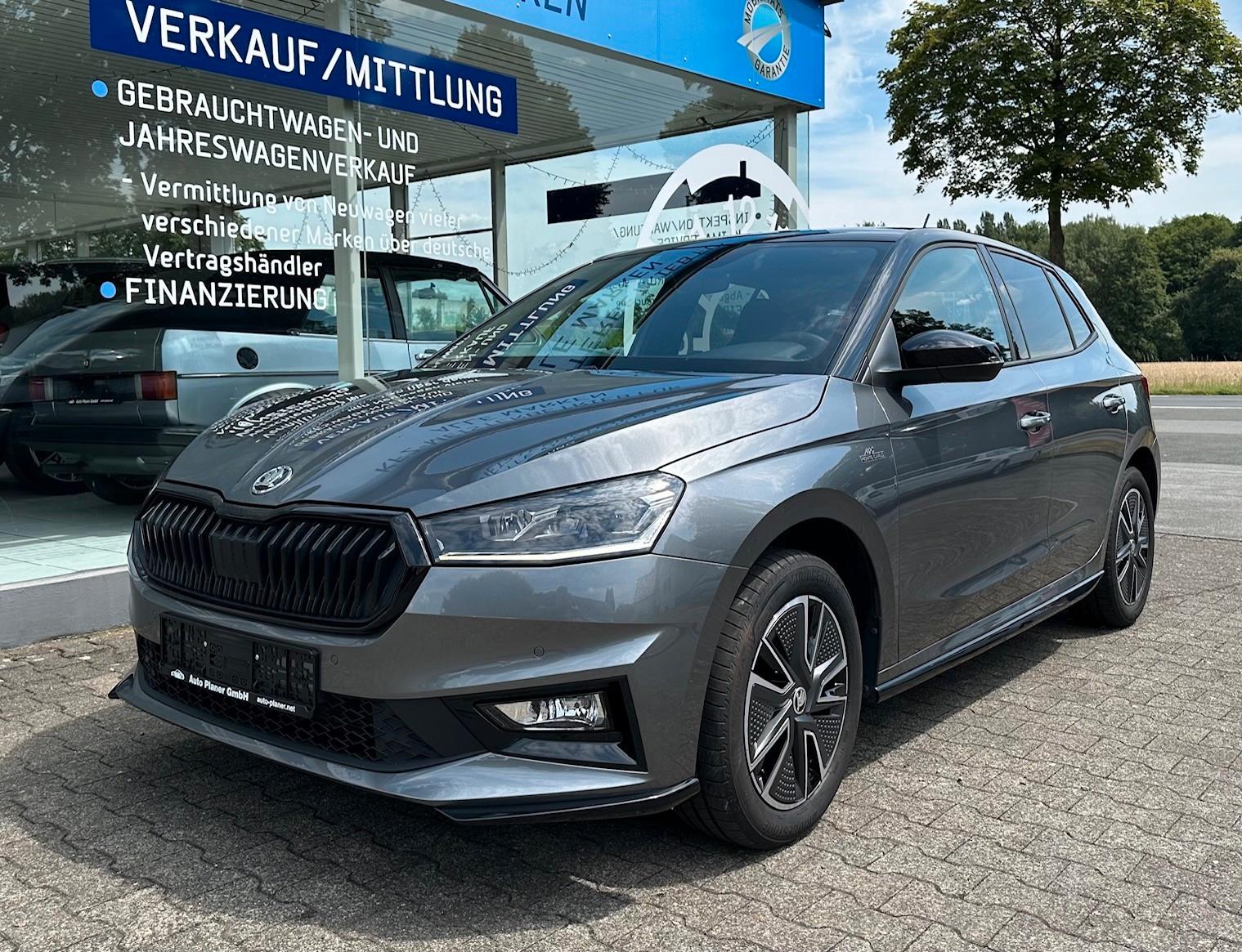 Skoda Fabia Monte Carlo VIRTUAL TEMP APP SHZ Gar. 2028