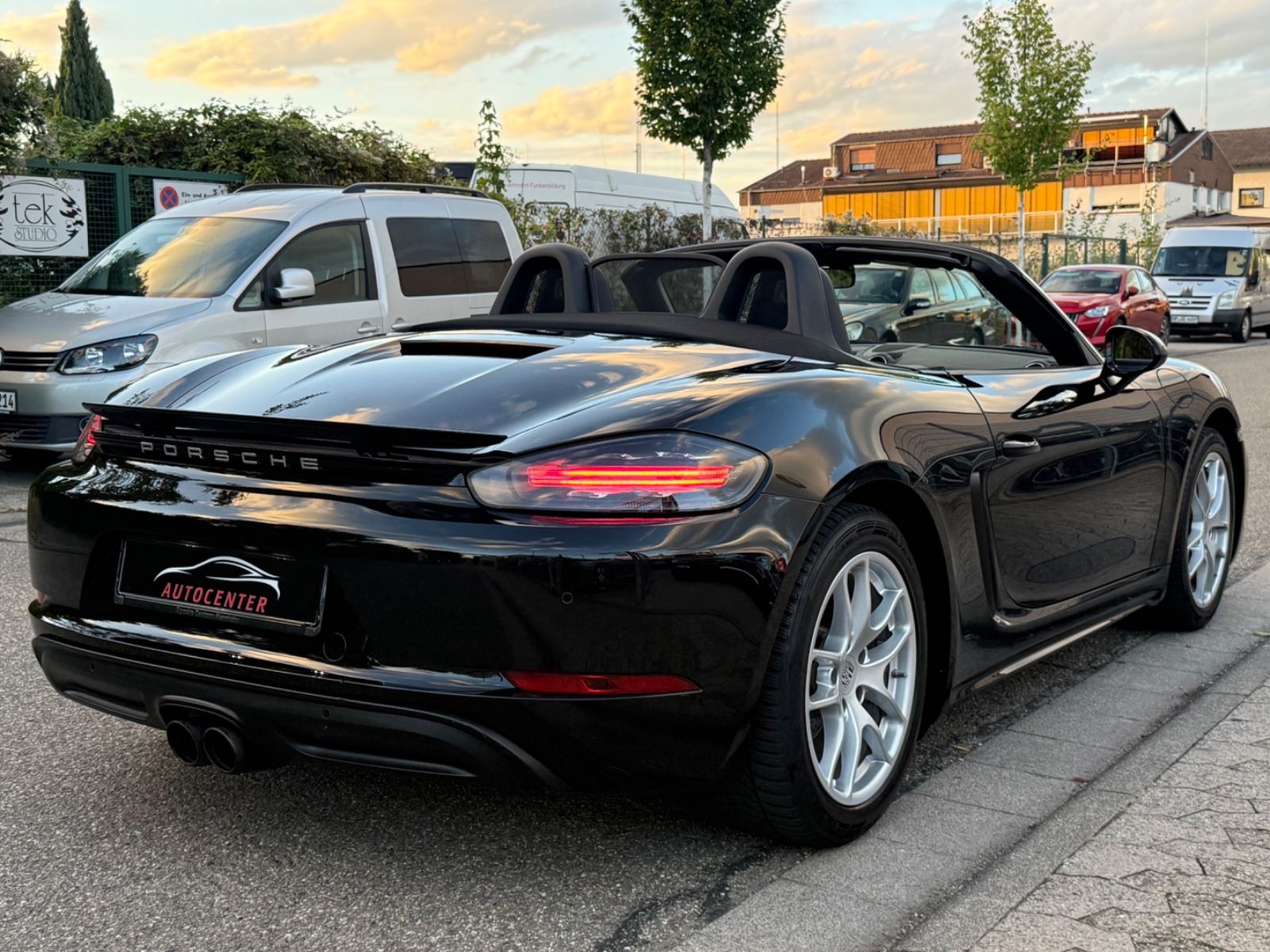 Porsche Boxster 718 Spyder PDK Sport-Design DeutschesKFZ foto 16