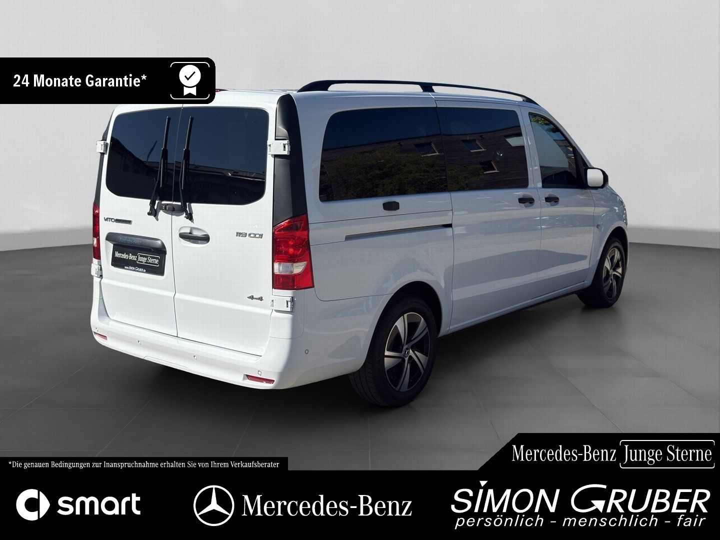 Fahrzeugabbildung Mercedes-Benz Vito 119 4x4 Tourer PRO Lang Standhzg. 9Sitzer