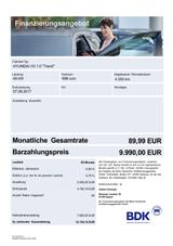 Hyundai i10 1.HAND/SHZ/TEMP./KLIMA/SCHECKHEFT/GARANTIE