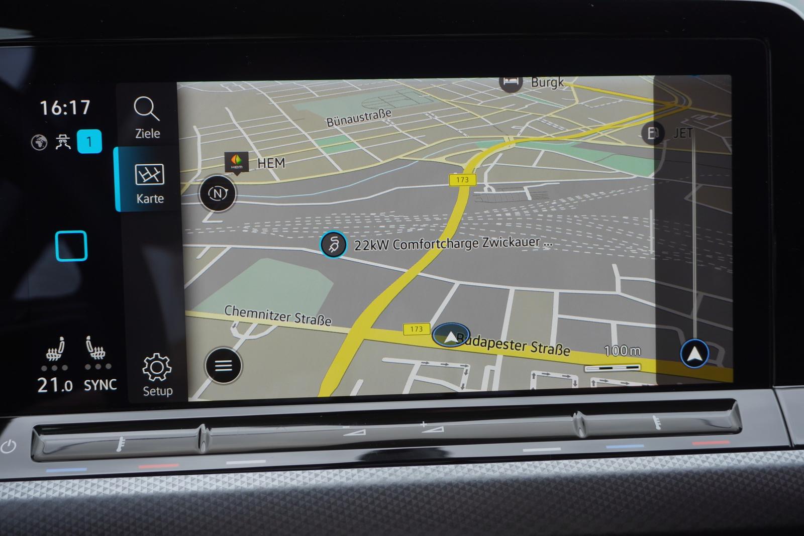 Volkswagen Golf 1.5 TSI Active LED+ HUD Standheizung Navi, миниатюра 19