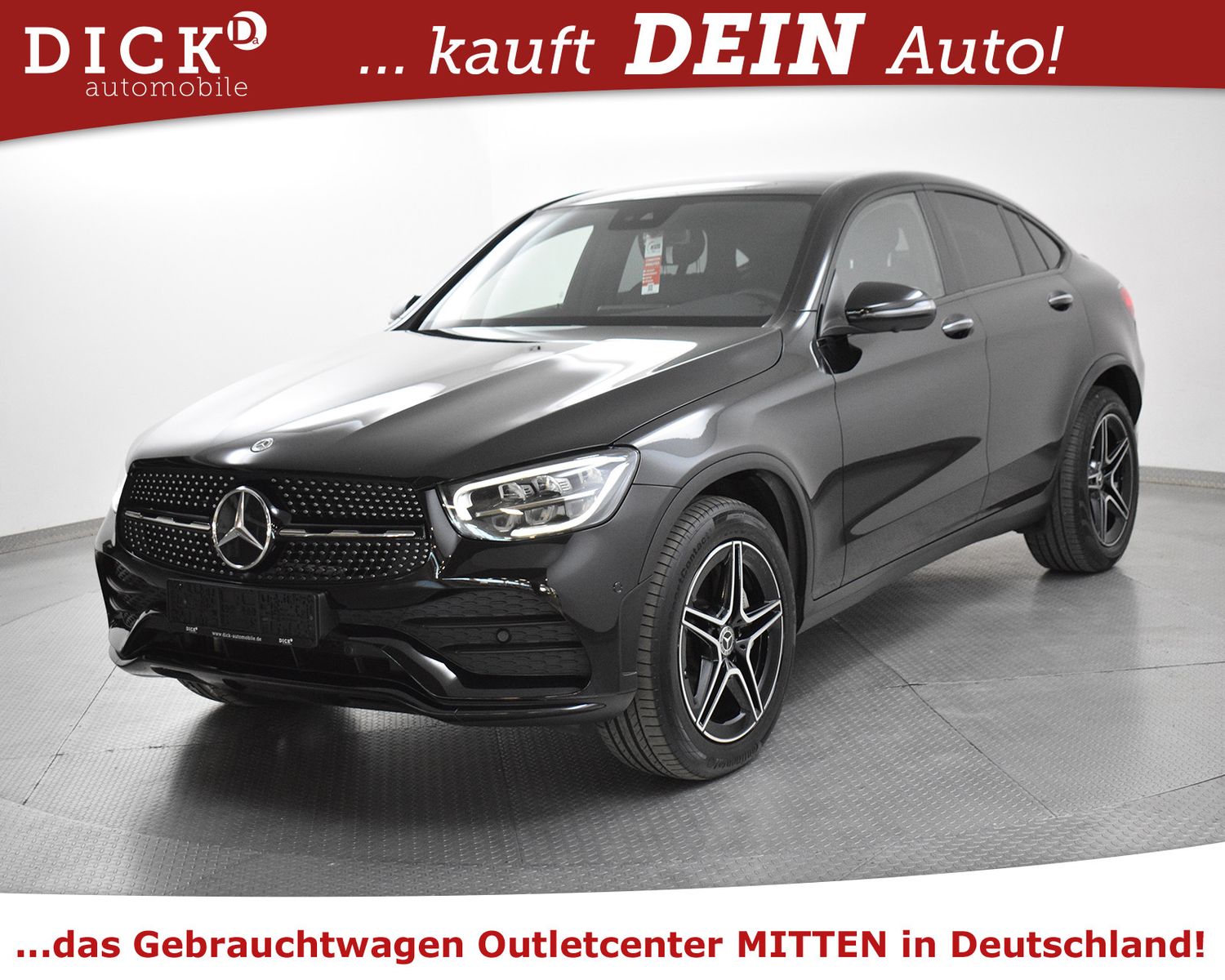 MERCEDES-BENZ GLC 300d Coupe 2X AMG >NIGHT+LUFT+MEMO+360+WIDES - Image 4