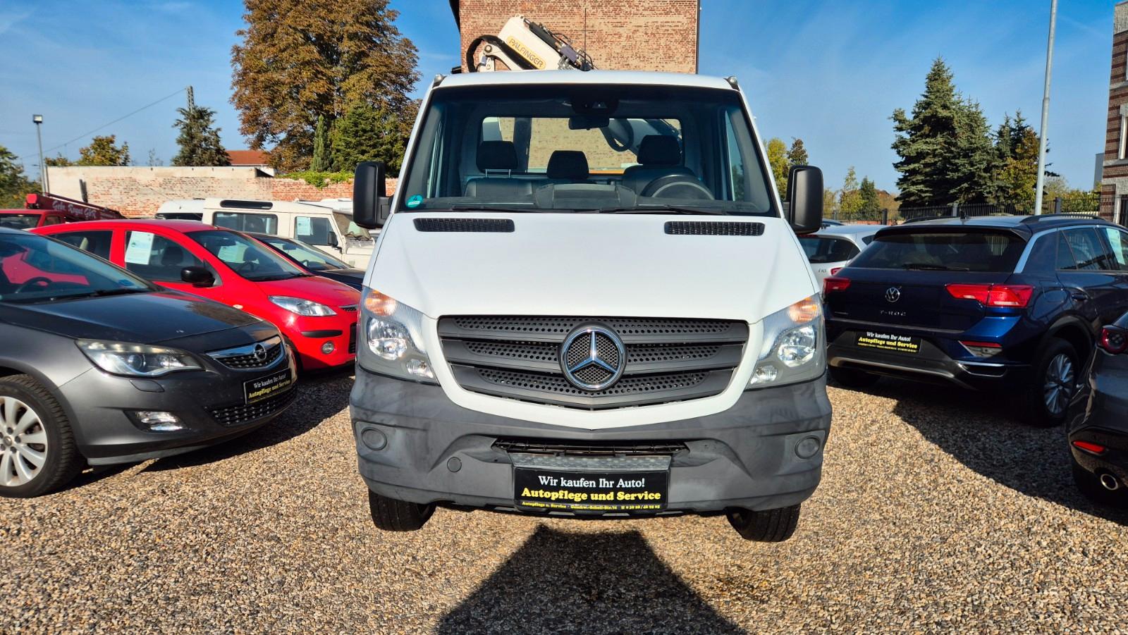 Mercedes-Benz Sprinter II Pritsche 513/514/516 CDI 4X4, Kran