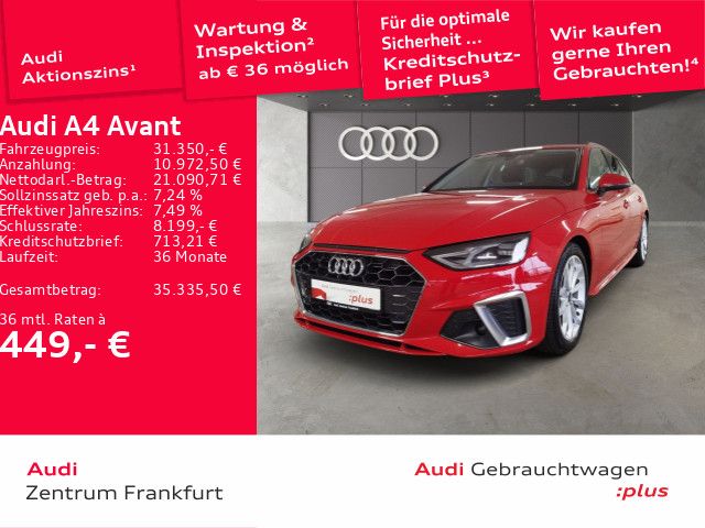 A4 Avant 30 TDI S tronic S line NAVI LED