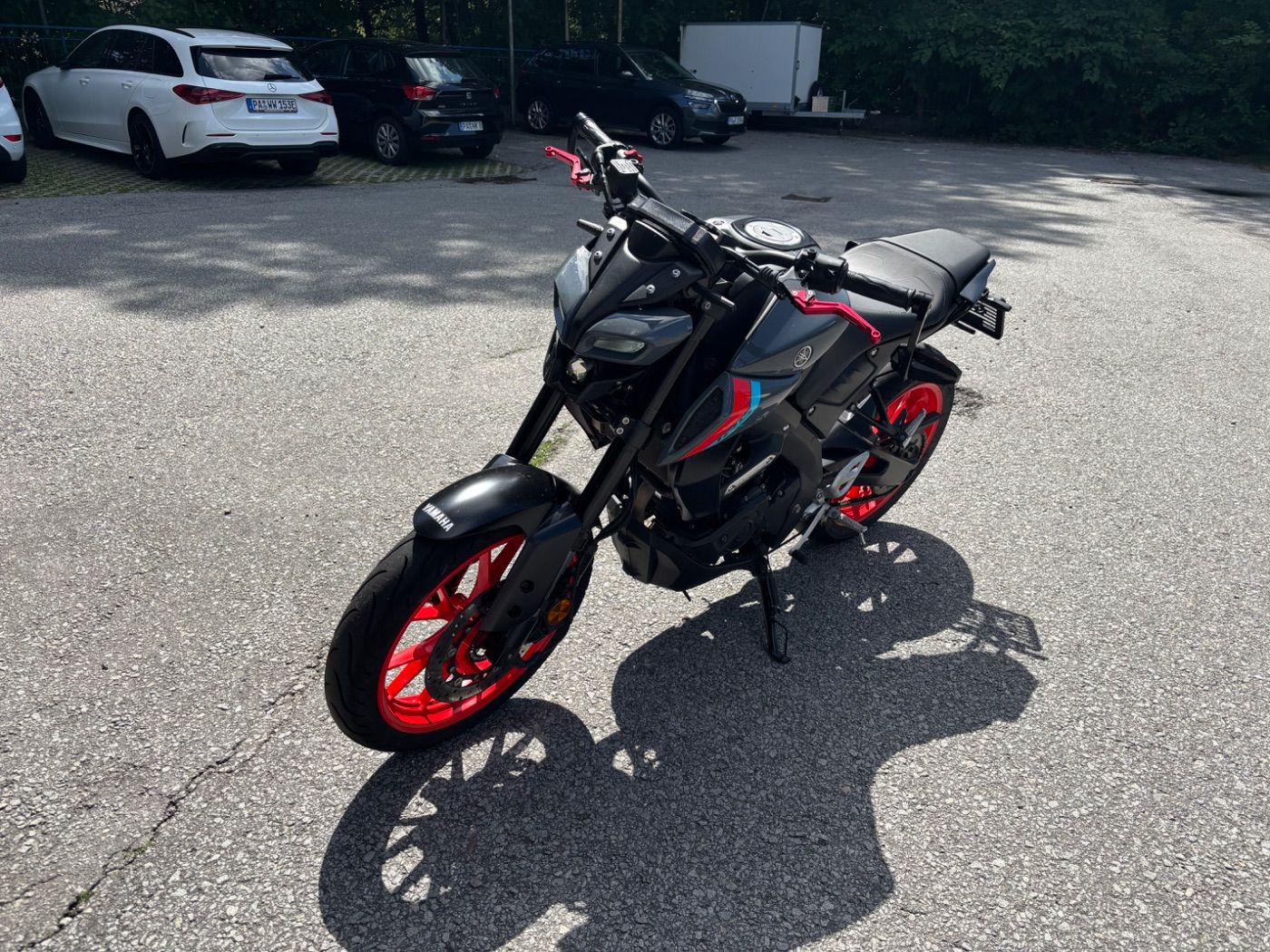 Fahrzeugabbildung Yamaha MT 125 Modell 2021