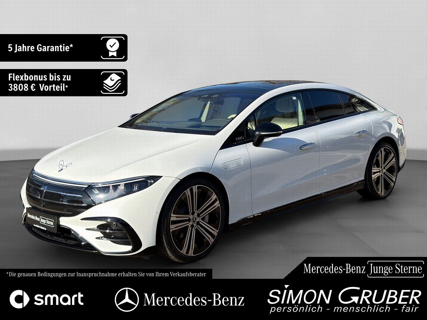 Fahrzeugabbildung Mercedes-Benz EQS 450 4M AMG Massage Sitzklima Nappa Mod 2026!