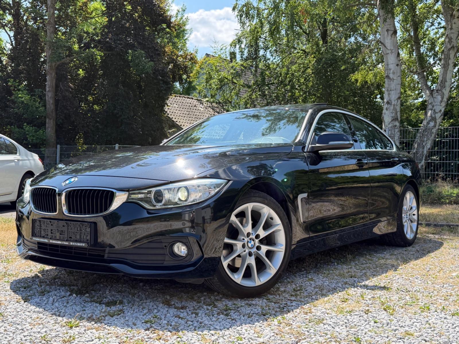 BMW 420 d Gran Coupe|SCHWARZ|*XENON*NAVI*LEDER*HUD*