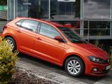 Volkswagen Polo VI Highline Licht u.Sicht Climatronic Navi - Volkswagen Polo: Orange