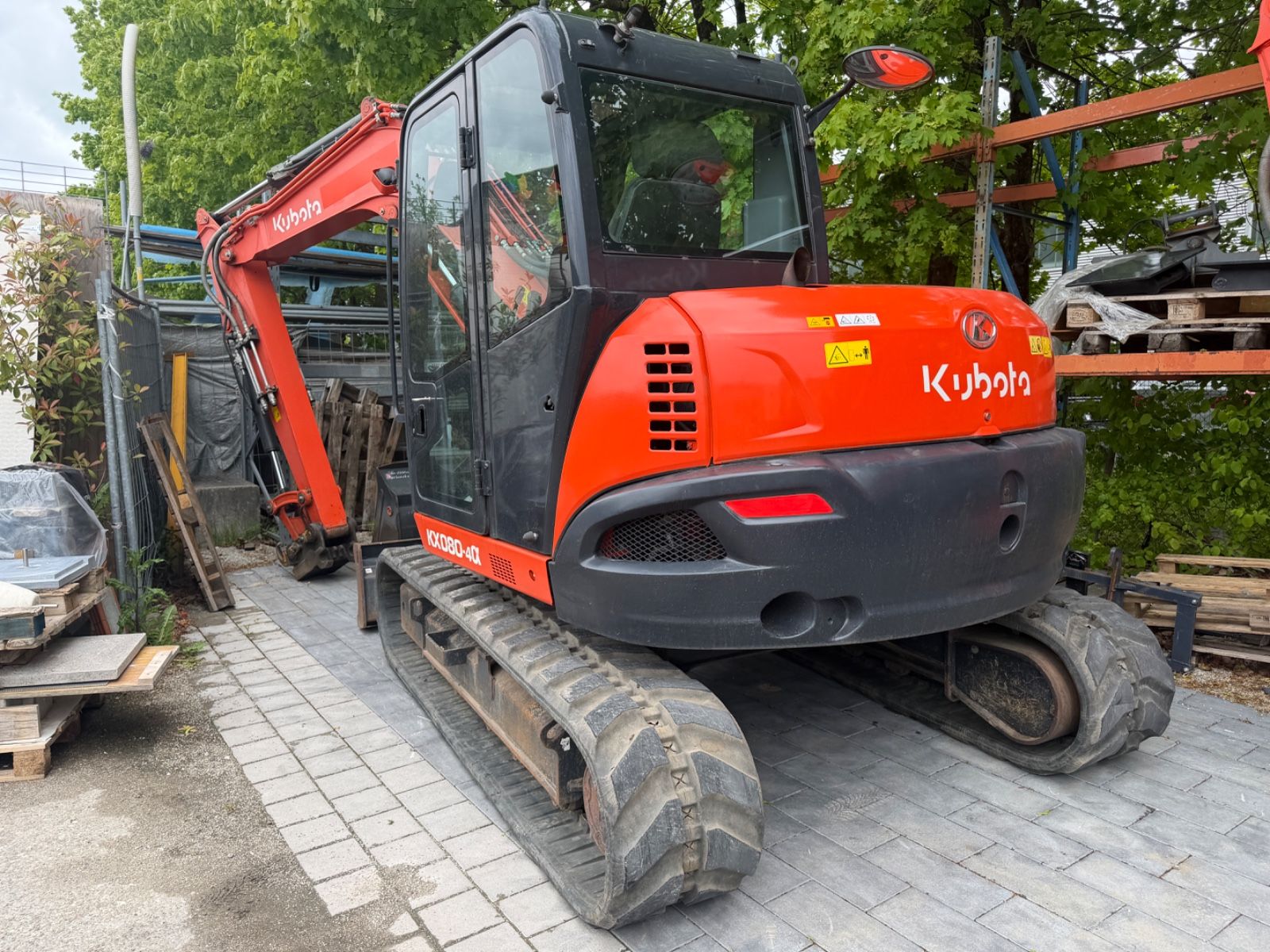 Fahrzeugabbildung Kubota KX080-4alpha  KD und Gummi. neuwertig