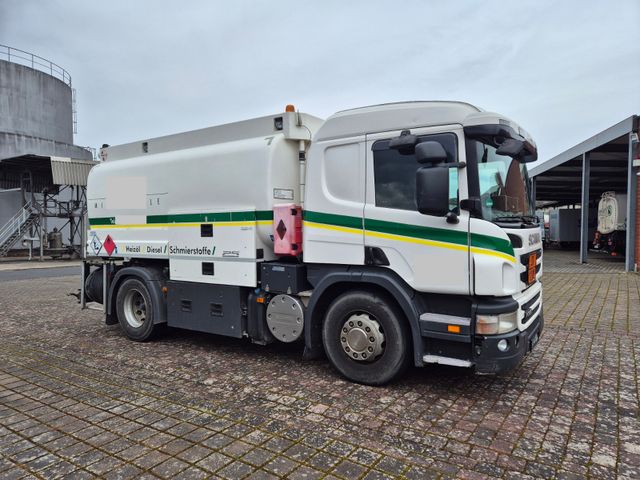 Scania P360 Tankwagen für Benzin, Diesel, Heizöl