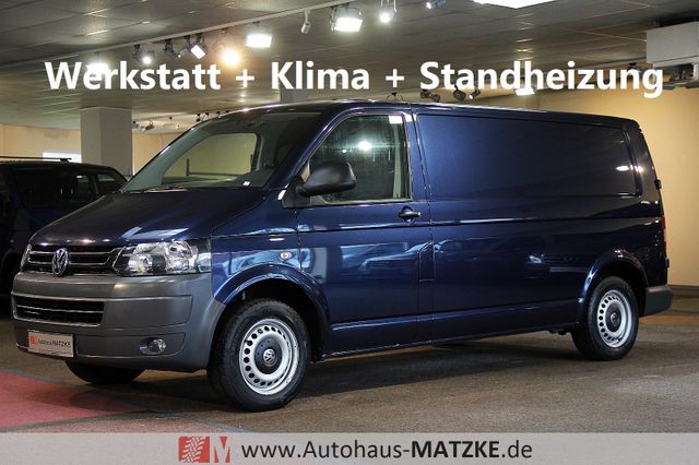 Volkswagen T5 2.0 TDI 3-Sitzer Klima AHK Bott Werkstatt