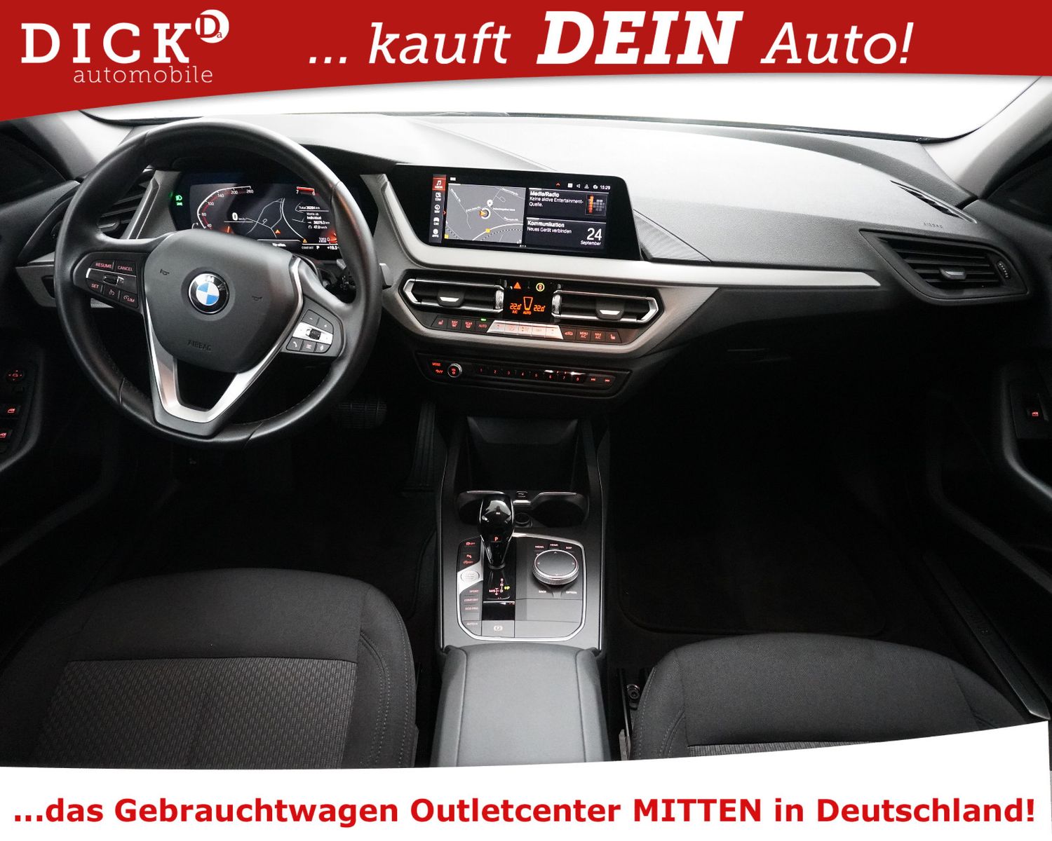 Fahrzeugabbildung BMW 118i Aut.  Advant NAVI PROF+VIRTU+LED+SHZ+TEMP+M