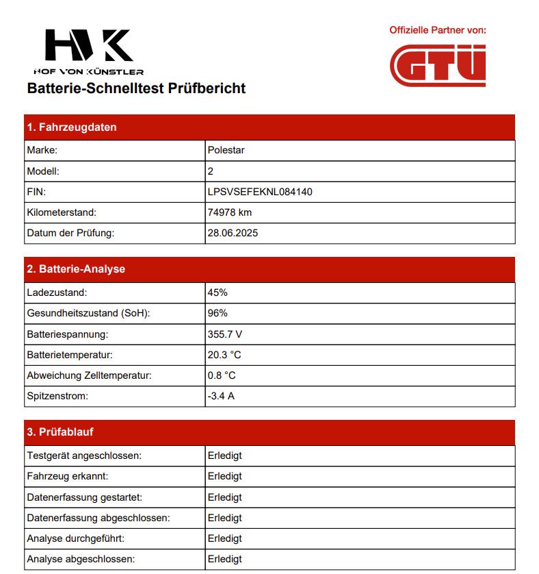 Fahrzeugabbildung Polestar 2 Range PILOT LITE PANO ACC LED H&K 360°
