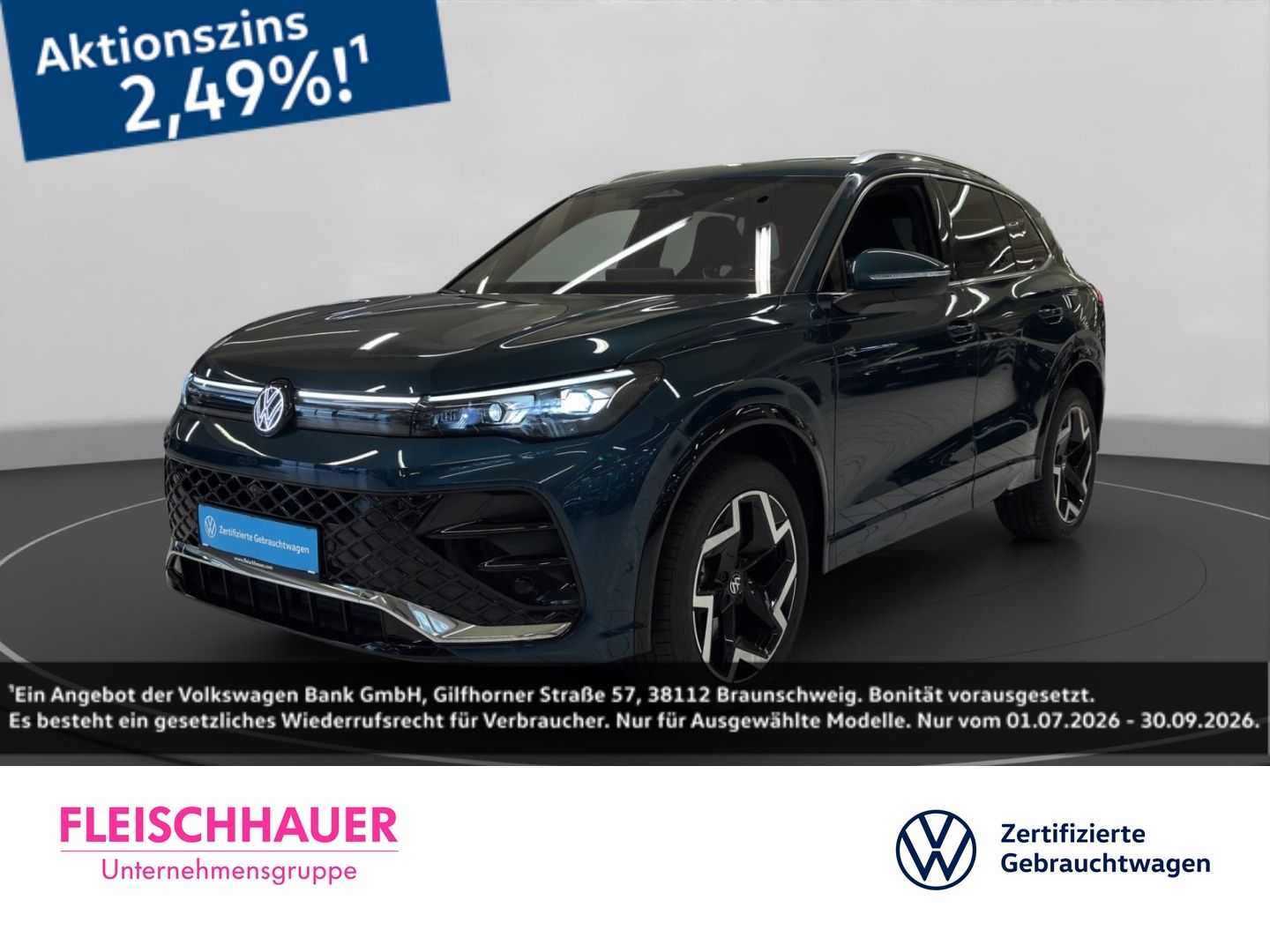 Volkswagen Tiguan 2.0 TDI 4M R-Line Matrix AHK Pano Stdhzg foto 1
