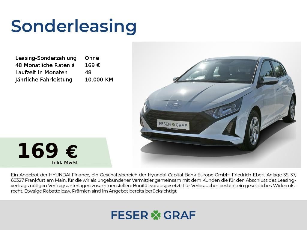 Hyundai i20 SELECT KLIMA NAVI KAMERA CARPLAY