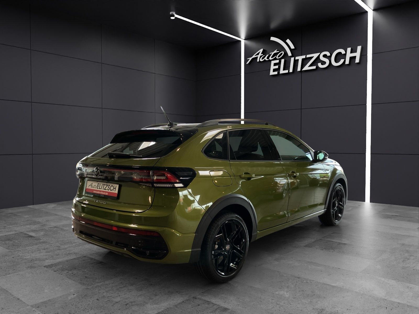 Fahrzeugabbildung Volkswagen Taigo R-Line Black-Style RearView