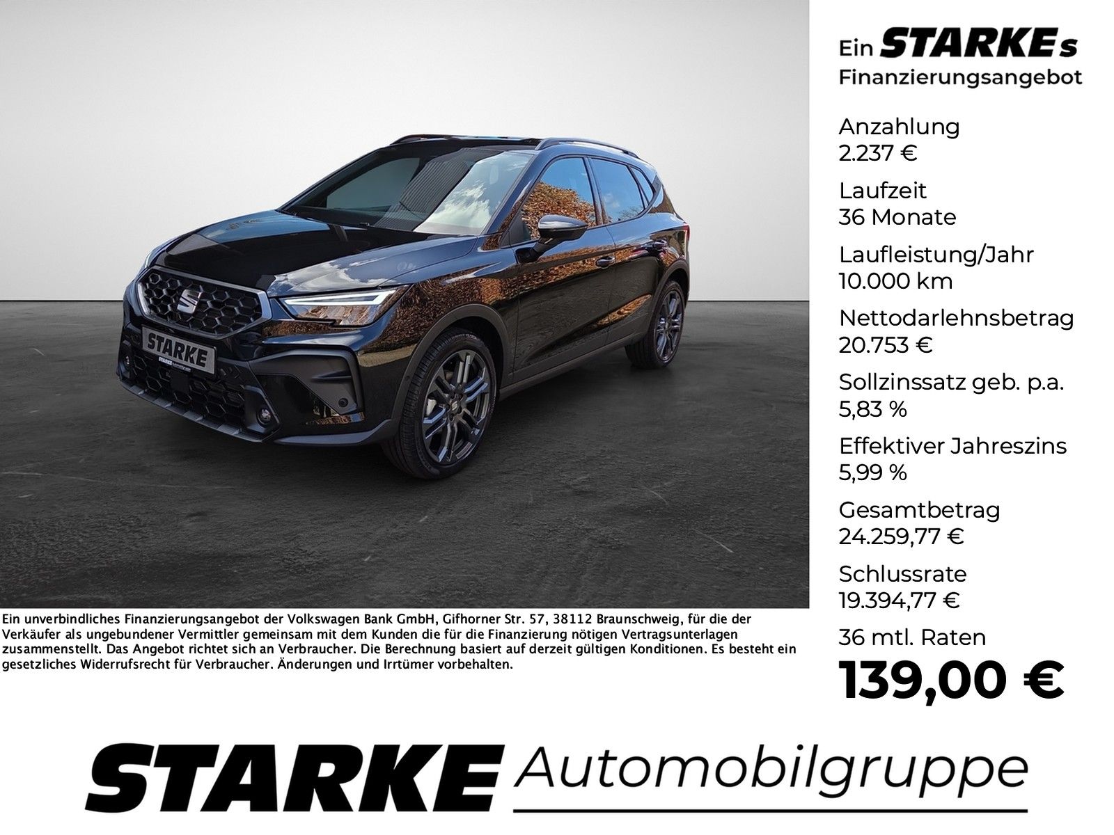 Seat Arona 1.0 TSI DSG FR LED Kamera ACC Sportsitze K