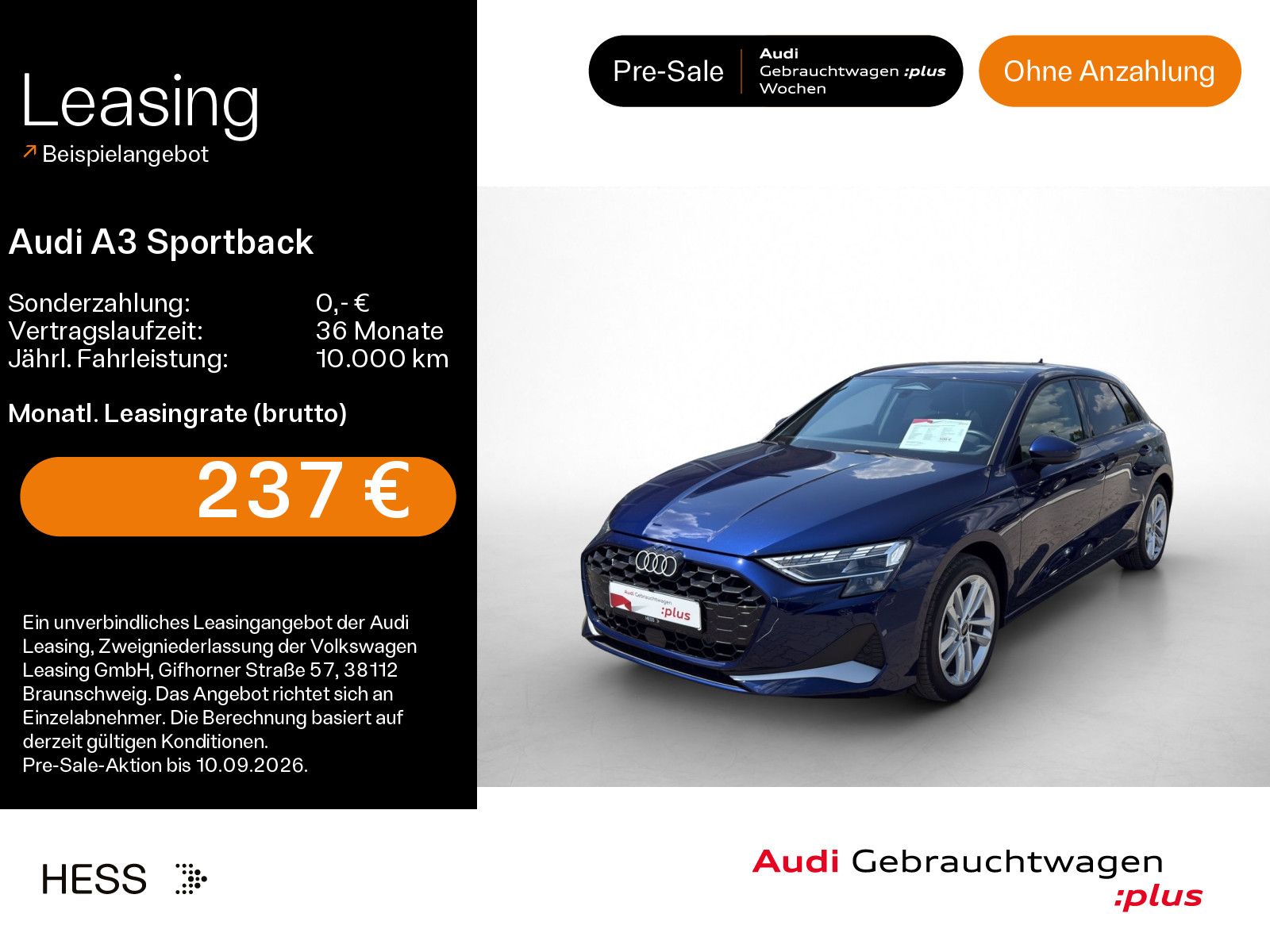 Audi A3 Sportback 35 TFSI advanced*NAVI-PLUS*LED*KAME