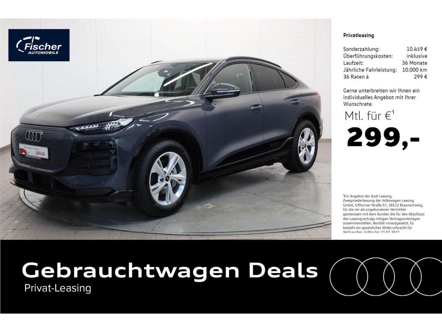 Audi Q6 e-tron Sportback Advanced S-Line AHK/Raute
