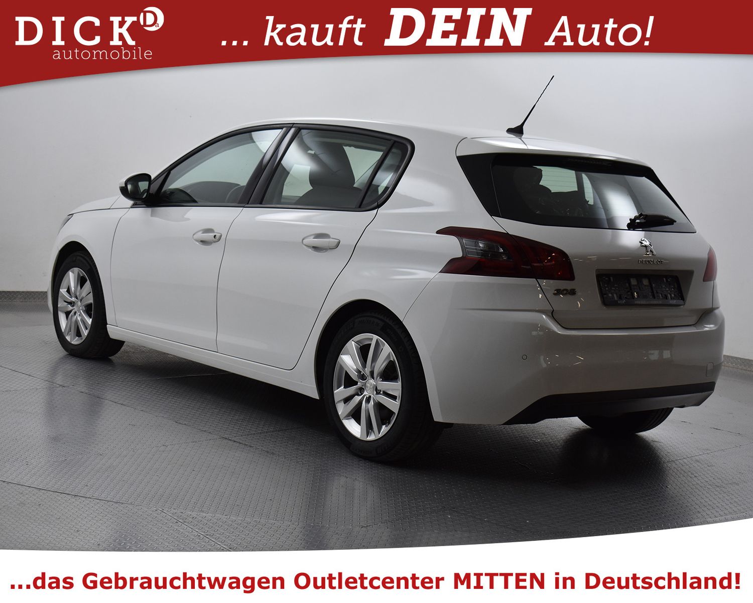 PEUGEOT 308 1.2 Aut. Active Pack NAVI+PDC+TEMP+MFL+APPLE - Image 4