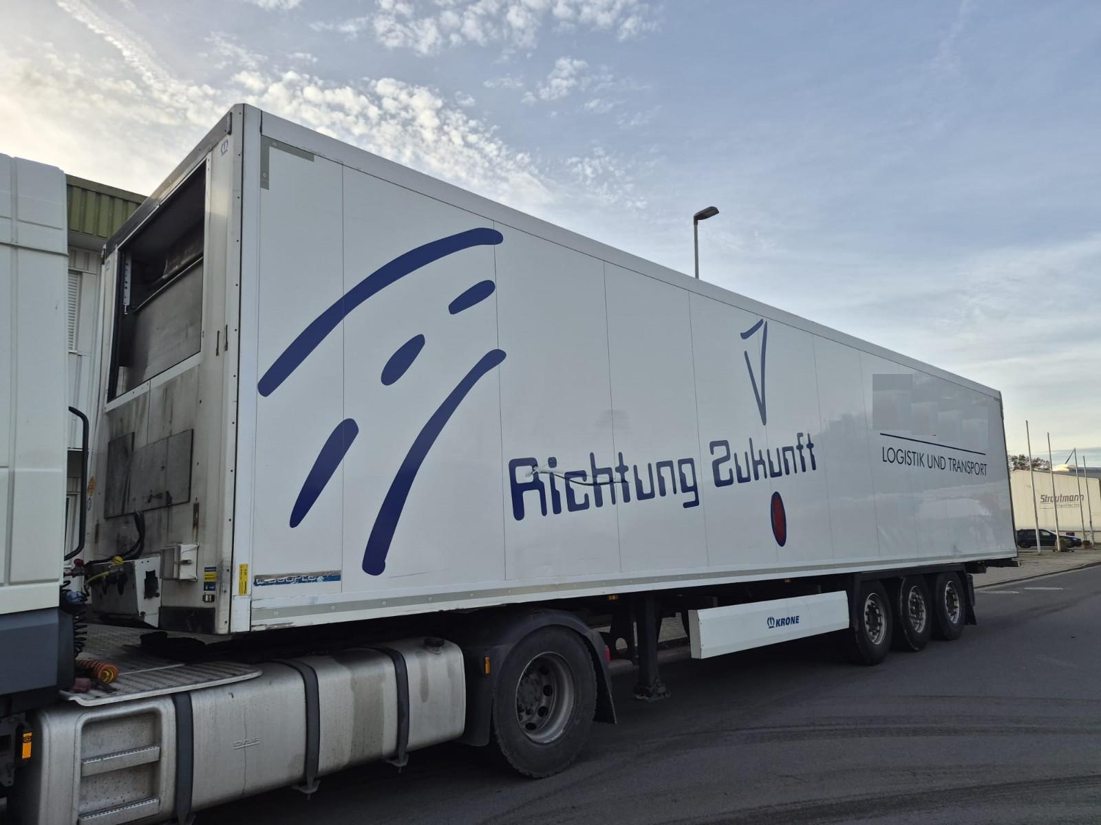 Krone SD*Kühlauflieger*ohne Aggregat*Unfall*