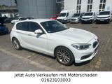 BMW 118i 1 Limousine Advantage Motorproblem läuft - BMW 118 Unfallwagen