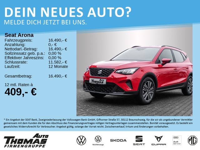 SEAT Arona  Style Edition 1.0 TSI LED+PDC