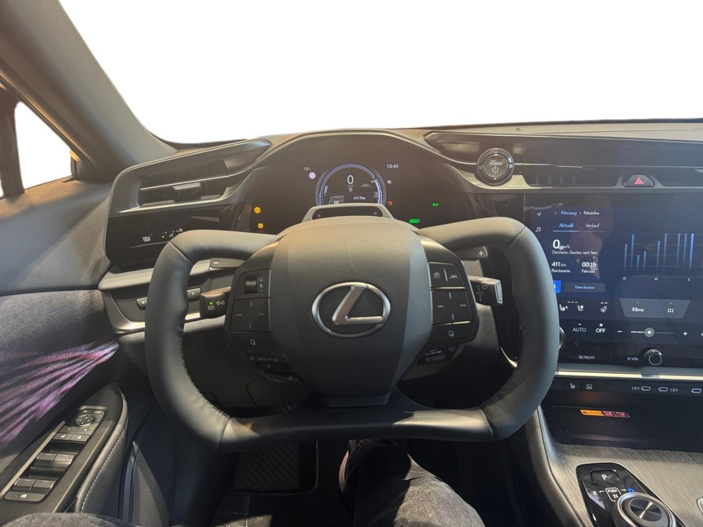 Lexus RZ 550e F-Sport Steer by Wire