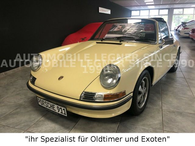 Porsche 911 2.4 S Targa mit seltener Ölklappe Neuaufbau