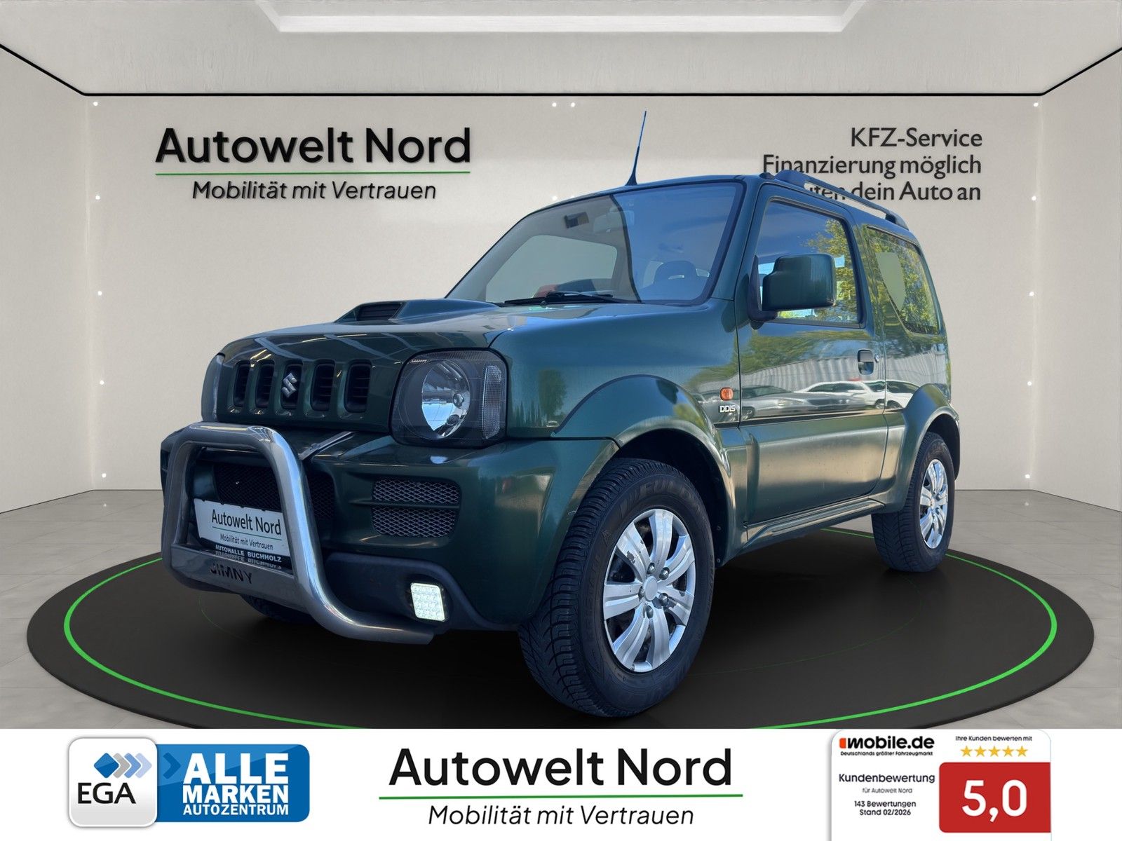 Suzuki Jimny ( OHNE TÜV ) 1,3 Ltr. - 63 kW 16V KAT~4x4