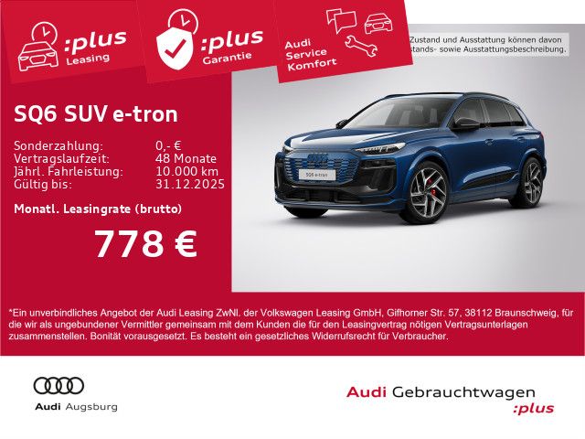 Audi SQ6 e-tron *PANO*LUFT*MATRIX*KAM*ACC*UPE 113t€*