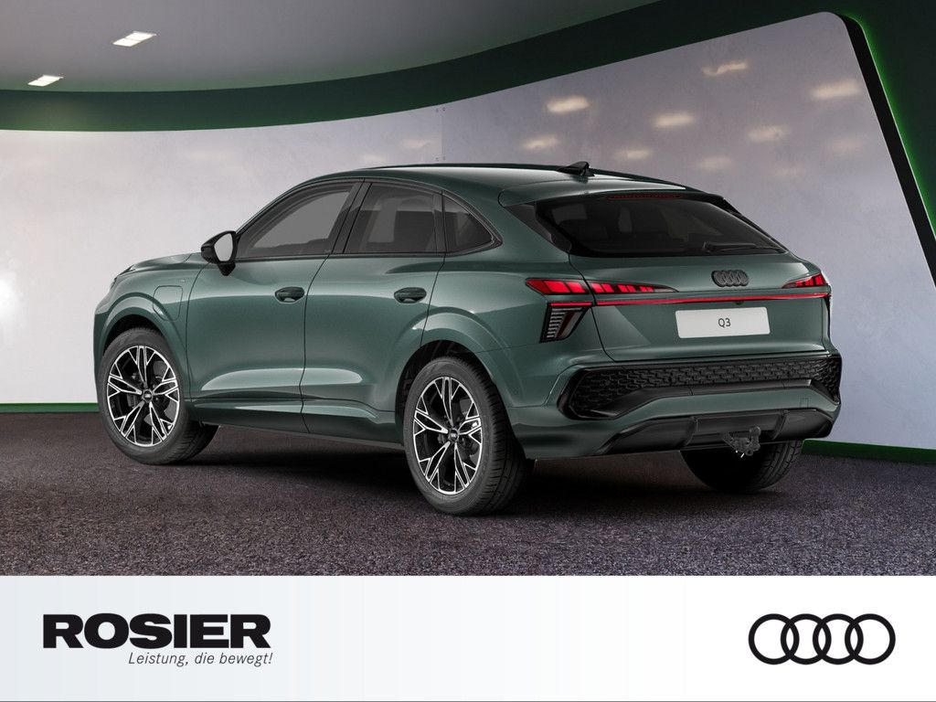 Audi Q3 Sportback e-hybrid S Line Black AHK Tech plus foto 4
