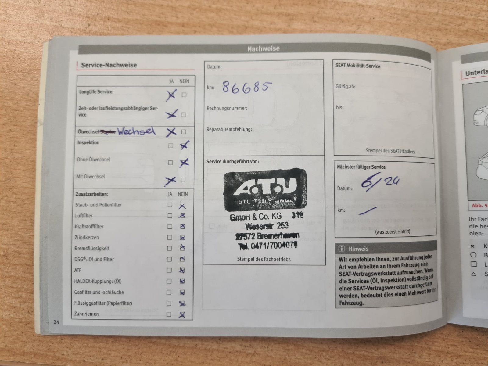 Fahrzeugabbildung SEAT Leon ST FR / KAMERA / SCHECKHEFT / GEPFLEGT
