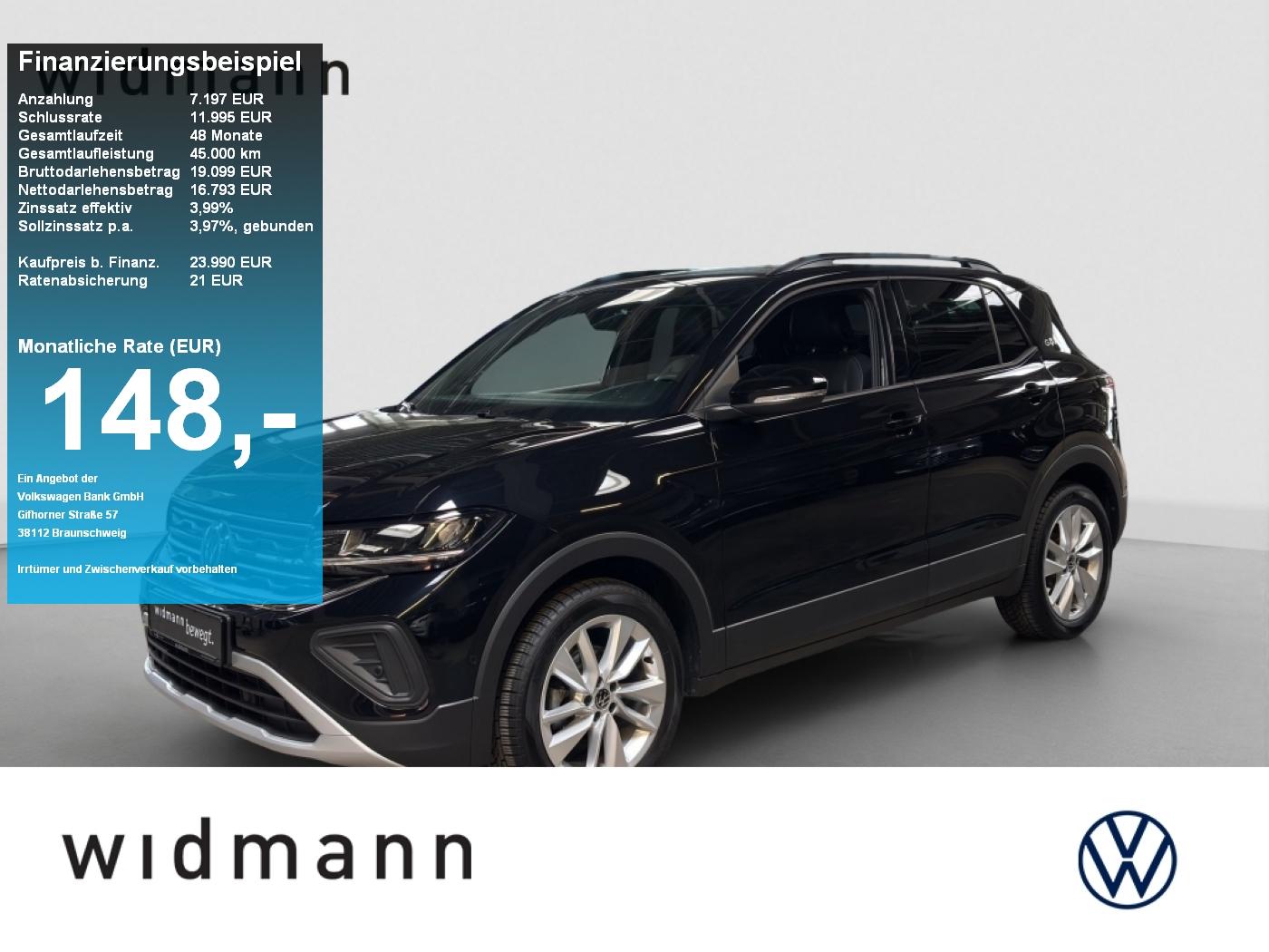 Volkswagen T-Cross Life 1.0 TSI 115 PS DSG AHK NAVI ACC