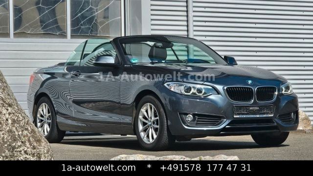 BMW 220 d Cabrio Advantage Sport Navi Shzg Klima Xen