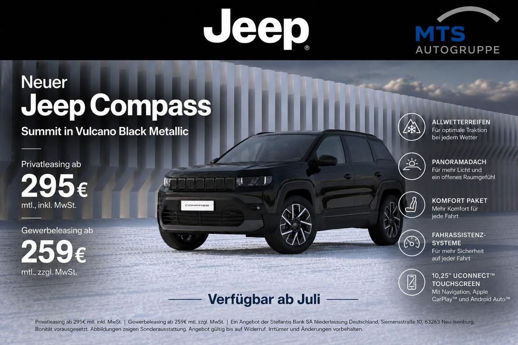 Compass eHybrid Summit *Pano*Komfort*Allwetter*