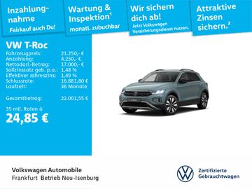 Volkswagen T-Roc 1.0 TSI Goal NAV LED ACC APP