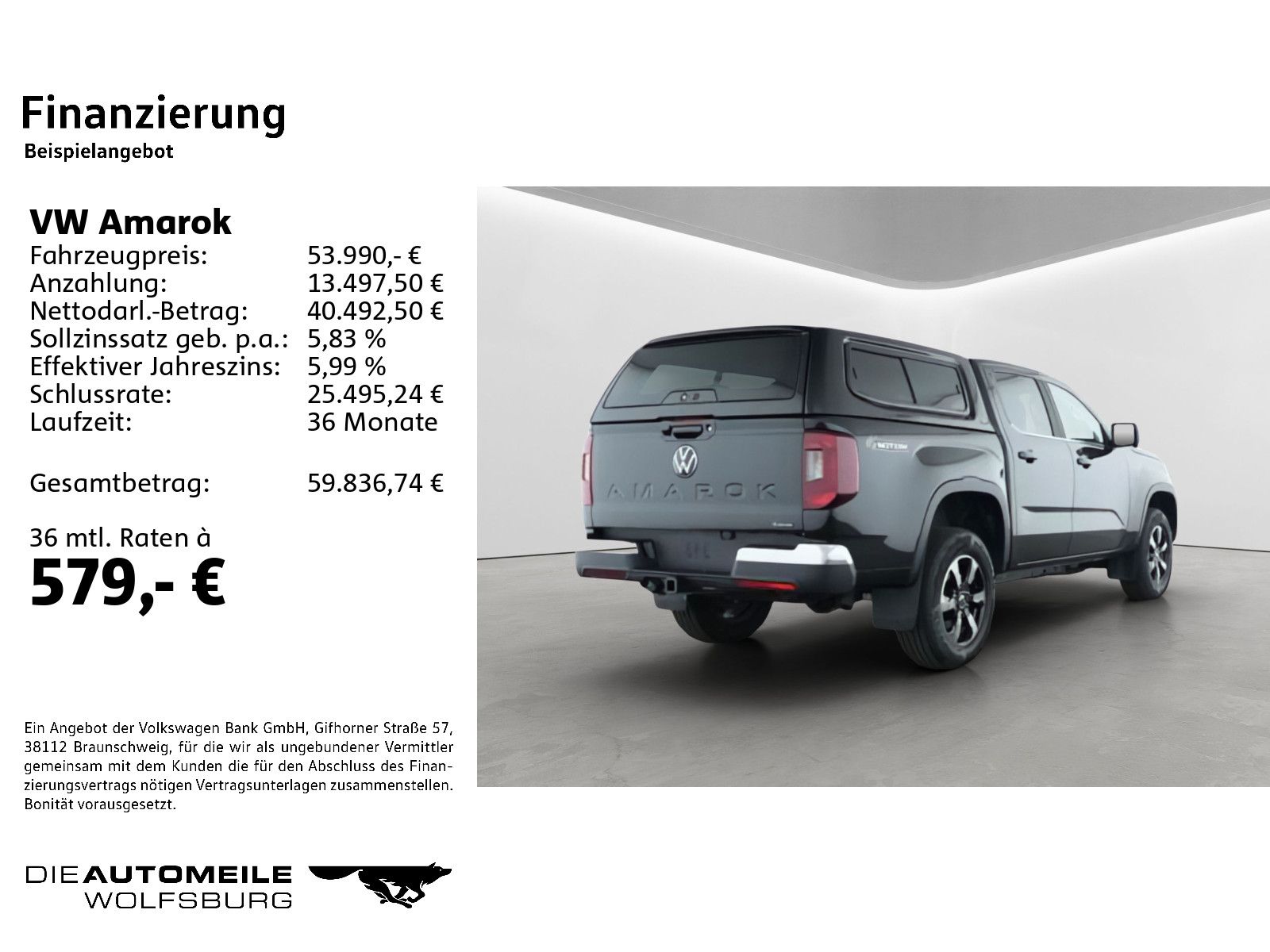 Volkswagen Amarok DC 2.0 TDI 4Motion Automatik Style Matrix foto 2