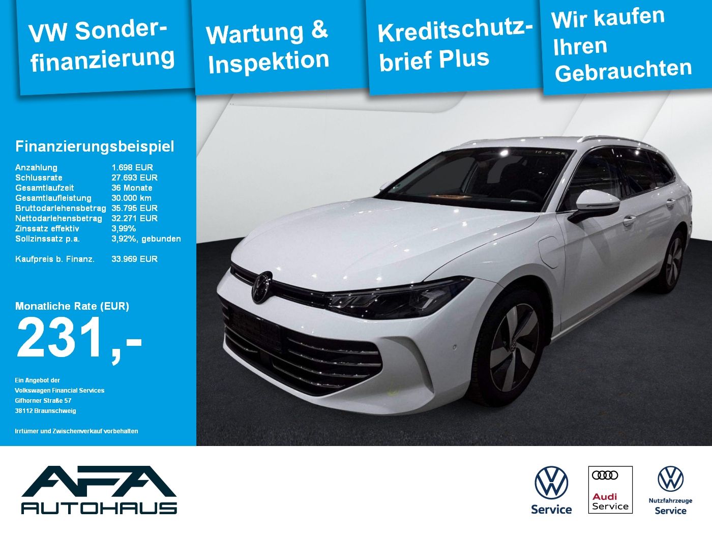 Volkswagen Passat Var. 1.5 eHybrid Business DSG AHK*NAV*RFK