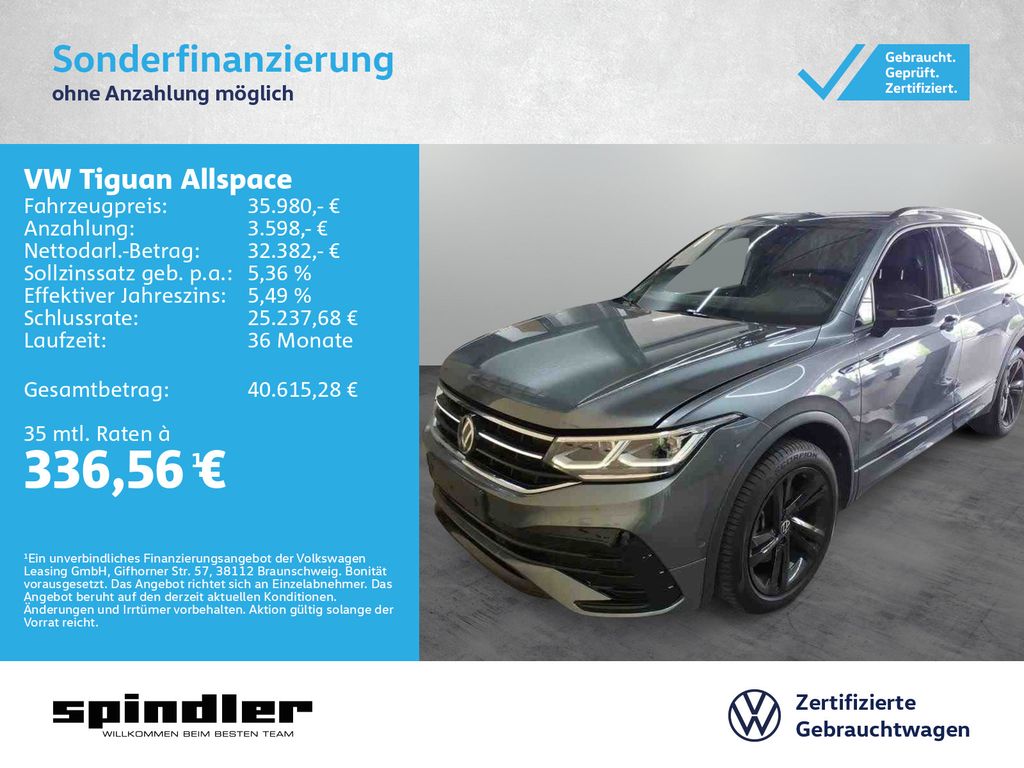 Tiguan Allspace R-LineBlack 2.0TDI 4M DSG / Pano