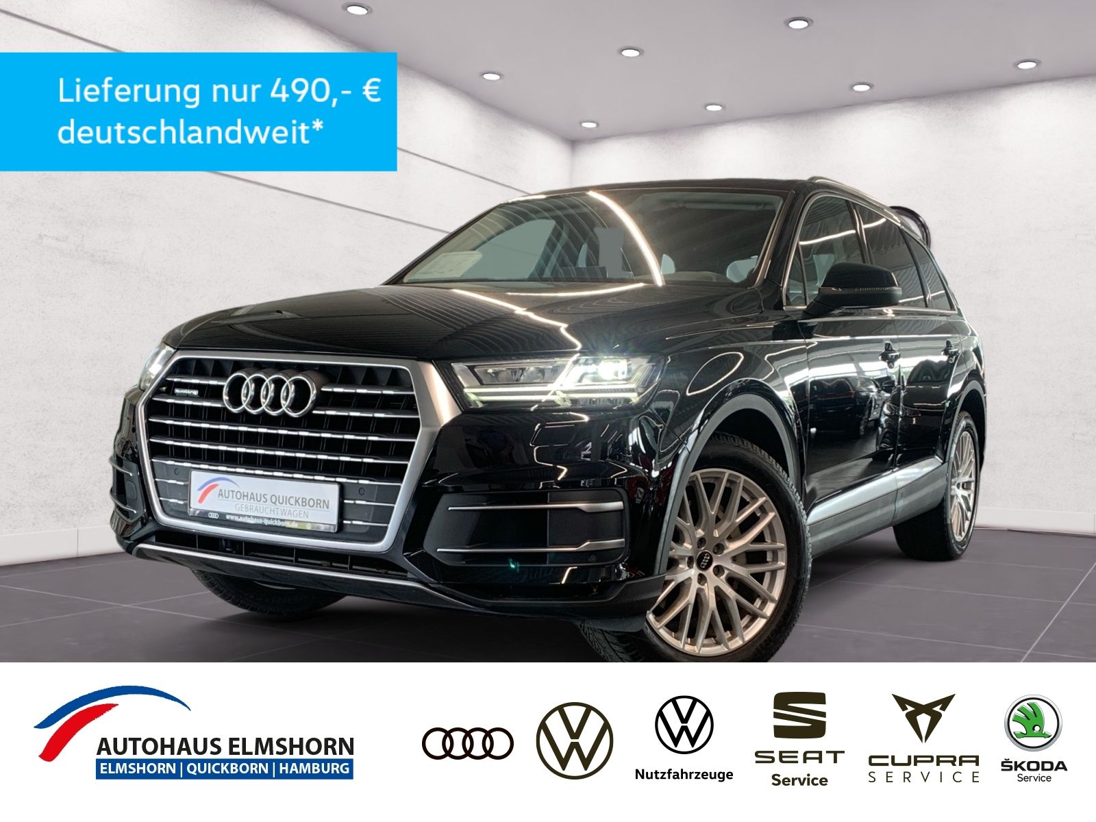 Audi Q7 45TDI quattro  AHK STHZ LED KAM MMI+ PDC