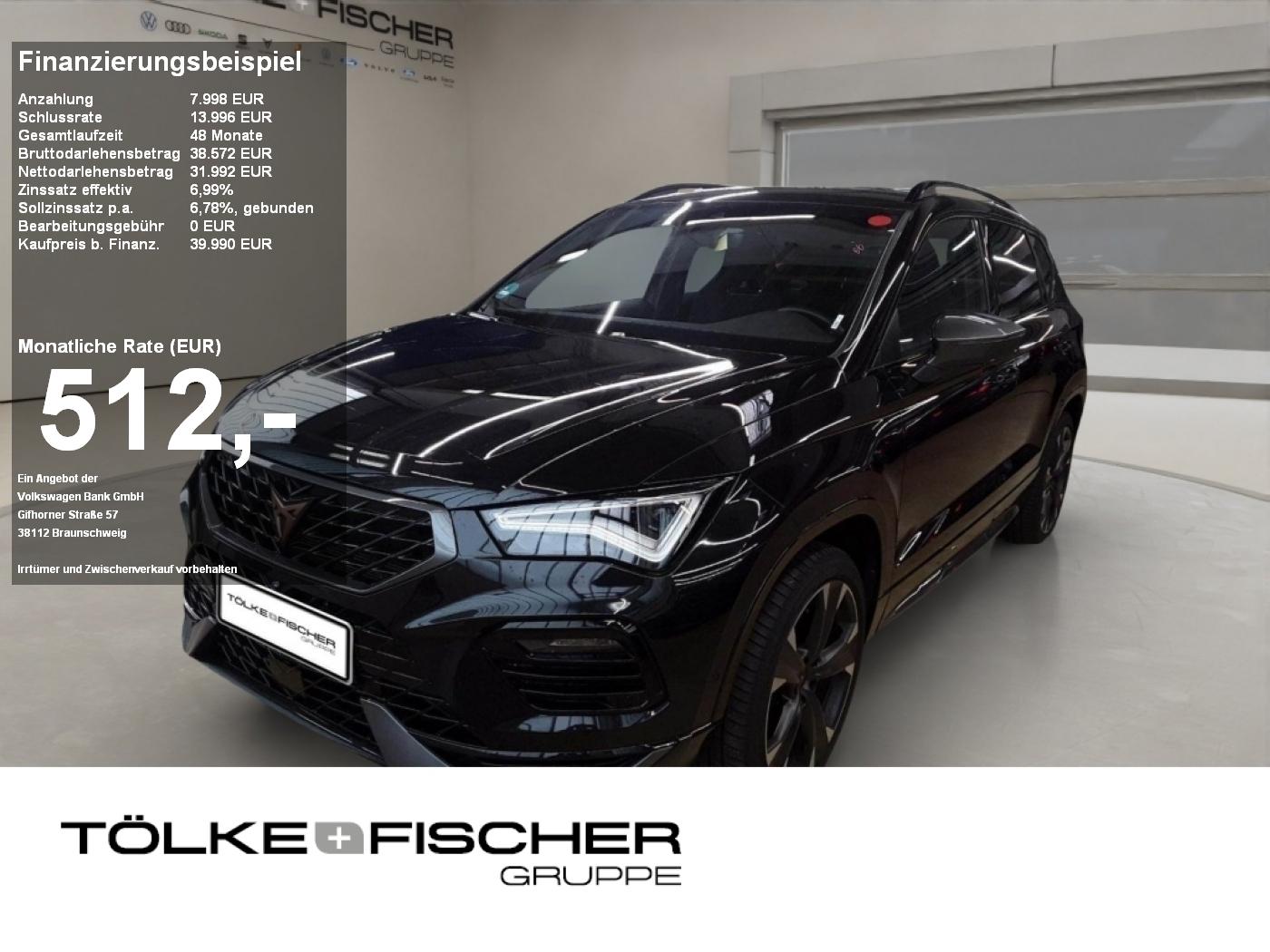 Cupra Ateca 2.0 TSI 4Drive VZ DCC ACC AHK AUT Kam. 360
