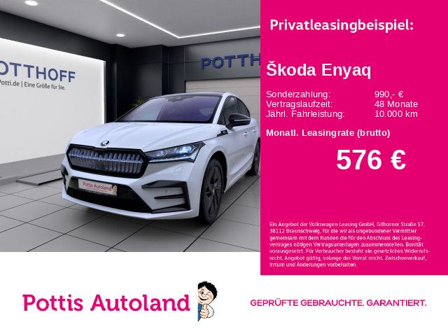 Skoda Enyaq Coupé RS LOUNGE NAVI CANTON HuD PDC SITZHZ
