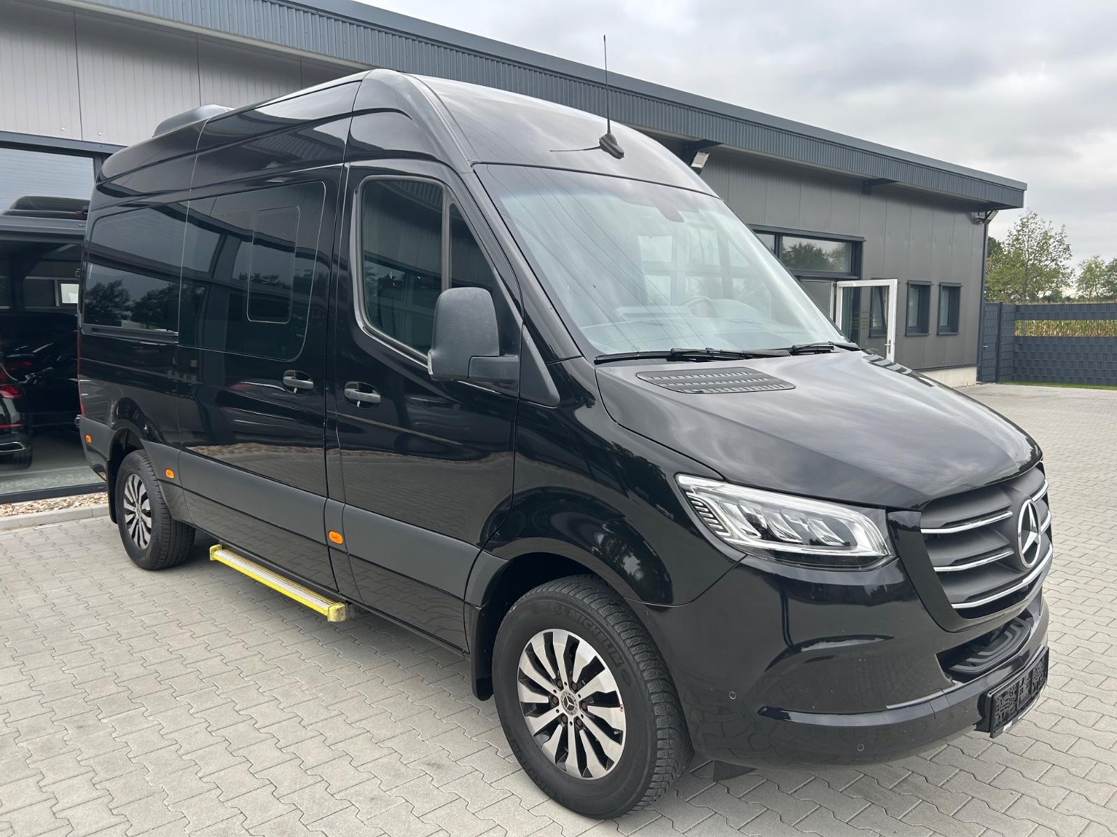 Mercedes-Benz Sprinter 317 Lang 2 H3 -9S-Tempo-Dachkl-360K-LED