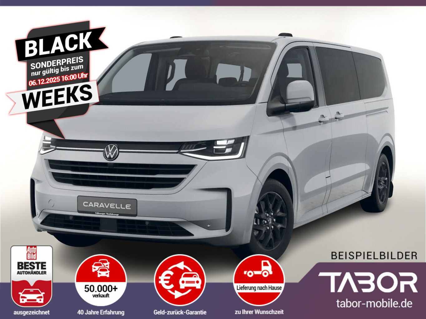 Volkswagen T7 Caravelle 2.0 TDI 150 Aut Style L2 Matrix Nav